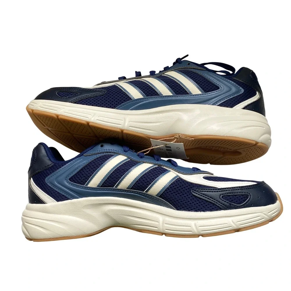 Adidas Eclyptix 2000 Mens Blue White Cloudfoam‎ Running Shoes Sneakers 10.5 NWOB